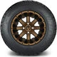 MODZ 12" Assault Matte Bronze Wheels & Street Tires Combo