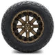 MODZ 12" Assault Matte Bronze Wheels & Off-Road Tires Combo