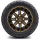 MODZ 12" Assault Matte Bronze Wheels & Off-Road Tires Combo