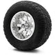 MODZ 12" Assault Chrome Wheels & Off-Road Tires Combo
