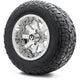 MODZ 12" Assault Chrome Wheels & Off-Road Tires Combo