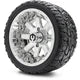 MODZ 12" Assault Chrome Wheels & Off-Road Tires Combo