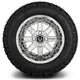 MODZ 12" Assault Chrome Wheels & Off-Road Tires Combo
