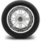 MODZ 12" Assault Chrome Wheels & Street Tires Combo