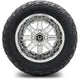 MODZ 12" Assault Chrome Wheels & Off-Road Tires Combo