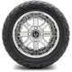 MODZ 12" Assault Chrome Wheels & Off-Road Tires Combo