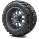 MODZ 12" Assault Matte Gunmetal Wheels & Off-Road Tires Combo