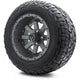 MODZ 12" Assault Matte Gunmetal Wheels & Off-Road Tires Combo