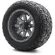 MODZ 12" Assault Matte Gunmetal Wheels & Off-Road Tires Combo