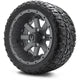 MODZ 12" Assault Matte Gunmetal Wheels & Off-Road Tires Combo