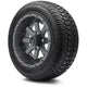 MODZ 12" Assault Matte Gunmetal Wheels & Street Tires Combo