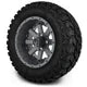 MODZ 12" Assault Matte Gunmetal Wheels & Off-Road Tires Combo