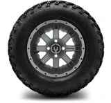 MODZ 12" Assault Matte Gunmetal Wheels & Off-Road Tires Combo