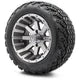 MODZ 12" Assault Machined Gunmetal Wheels & Off-Road Tires Combo