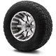 MODZ 12" Assault Machined Gunmetal Wheels & Off-Road Tires Combo