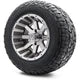 MODZ 12" Assault Machined Gunmetal Wheels & Off-Road Tires Combo