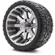 MODZ 12" Assault Machined Gunmetal Wheels & Off-Road Tires Combo
