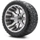 MODZ 12" Assault Machined Gunmetal Wheels & Off-Road Tires Combo
