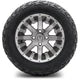 MODZ 12" Assault Machined Gunmetal Wheels & Off-Road Tires Combo