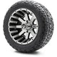 MODZ 12" Assault Machined Black Wheels & Off-Road Tires Combo