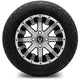 MODZ 12" Assault Machined Black Wheels & Off-Road Tires Combo