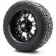 MODZ® 12" Vampire Glossy Black Wheels & Off-Road Tires Combo