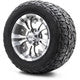 MODZ® 12" Vampire Gunmetal Wheels & Off-Road Tires Combo