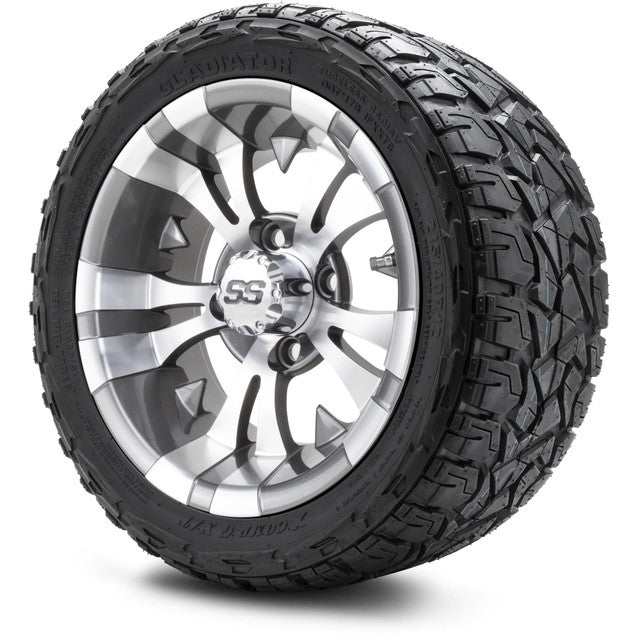 MODZ 12' Vampire Gunmetal - Tire and Wheel Combo