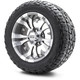 MODZ® 12" Vampire Gunmetal Wheels & Off-Road Tires Combo