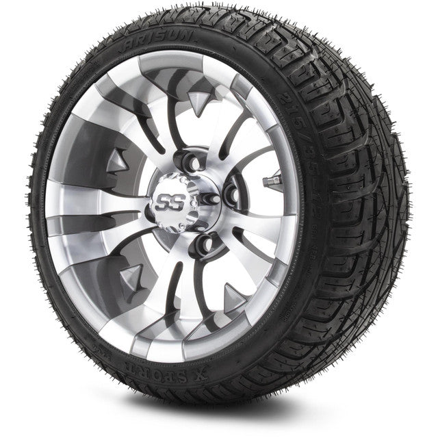 MODZ 12' Vampire Gunmetal - Tire and Wheel Combo