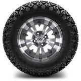 MODZ® 12" Vampire Gunmetal Wheels & Off-Road Tires Combo