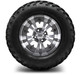 MODZ® 12" Vampire Gunmetal Wheels & Off-Road Tires Combo
