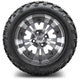 MODZ® 12" Vampire Gunmetal Wheels & Off-Road Tires Combo