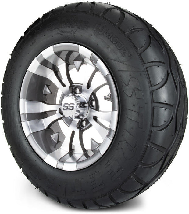 MODZ 12' Vampire Gunmetal - Tire and Wheel Combo