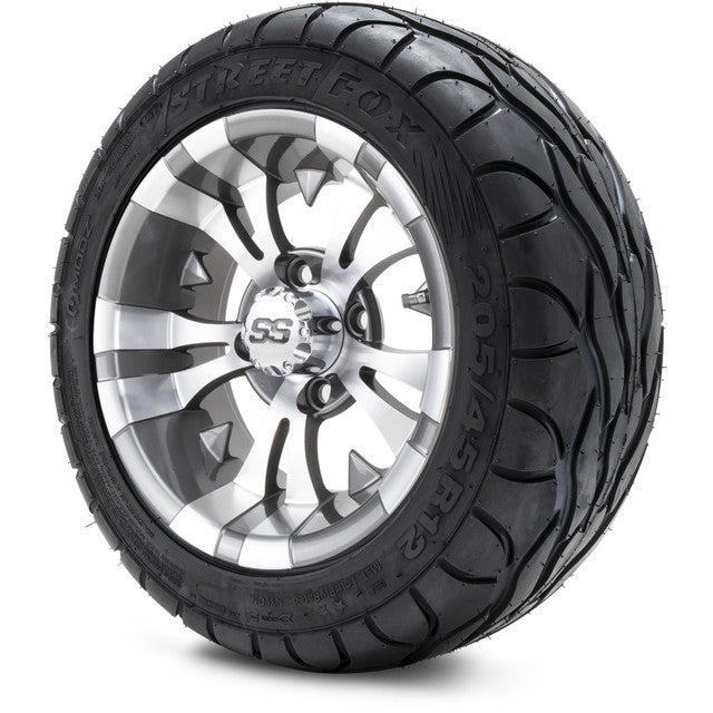 MODZ 12' Vampire Gunmetal - Tire and Wheel Combo