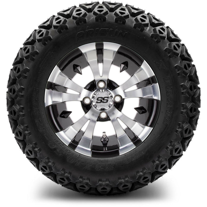 MODZ 12' Vampire Machined Black - Tire and Wheel Combo