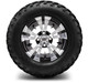 MODZ® 12" Vampire Machined Black Wheels & Off-Road Tires Combo