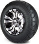 MODZ® 12" Vampire Machined Black Wheels & Off-Road Tires Combo