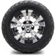 MODZ® 12" Vampire Machined Black Wheels & Off-Road Tires Combo