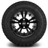 MODZ® 12" Vampire Matte Black - Lifted Tires and Wheels Combo