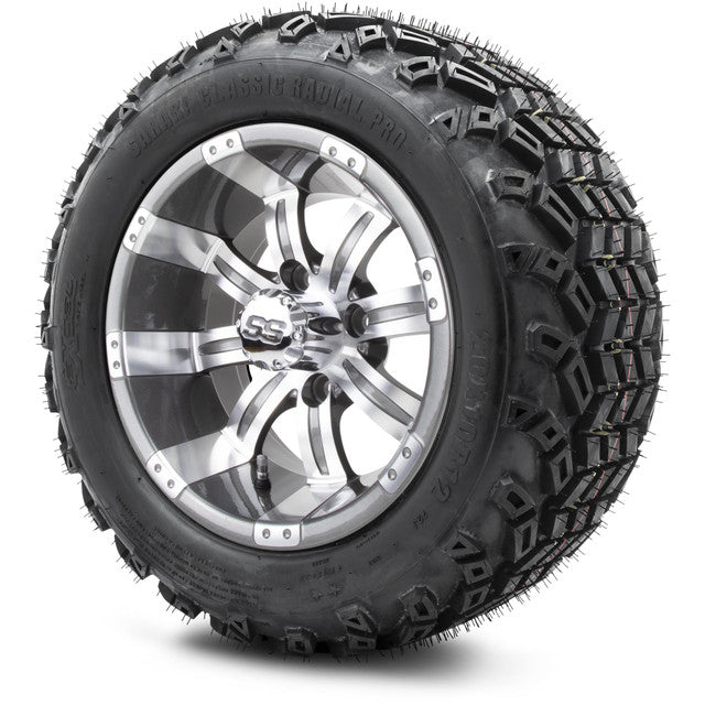 MODZ 12' Tempest Gunmetal - Tire and Wheel Combo