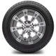 MODZ 12" Tempest Gunmetal Wheels & Street Tires Combo