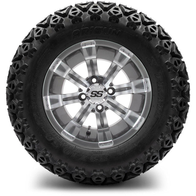 MODZ 12' Tempest Gunmetal - Tire and Wheel Combo