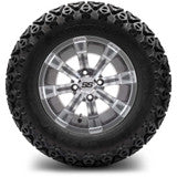 MODZ® 12" Tempest Gunmetal Wheels & Off-Road Tires Combo