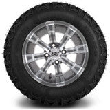 MODZ® 12" Tempest Gunmetal Wheels & Off-Road Tires Combo