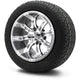 MODZ 12" Tempest Gunmetal Wheels & Street Tires Combo