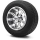 MODZ 12" Tempest Gunmetal Wheels & Street Tires Combo