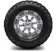 MODZ® 12" Tempest Gunmetal Wheels & Off-Road Tires Combo