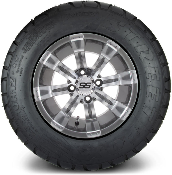 MODZ 12' Tempest Gunmetal - Tire and Wheel Combo
