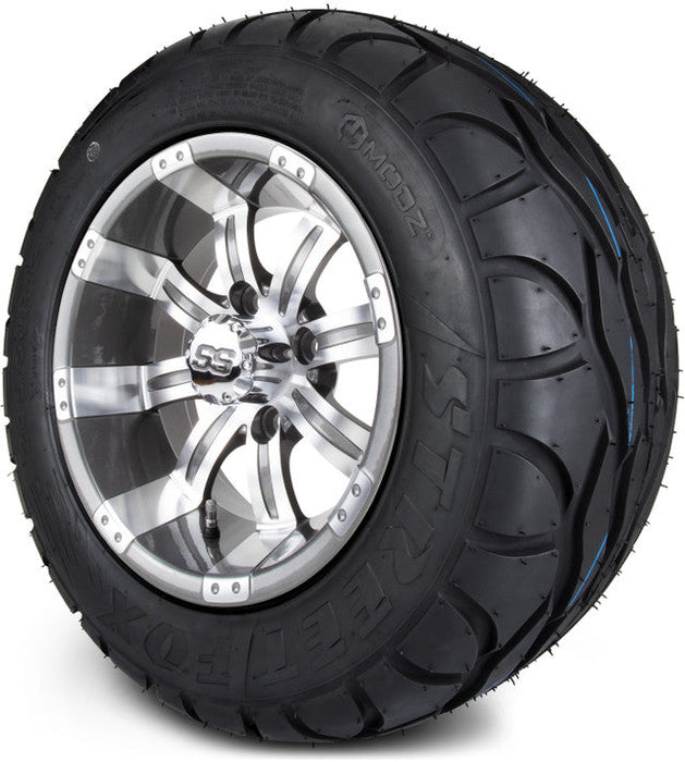 MODZ 12' Tempest Gunmetal - Tire and Wheel Combo